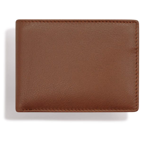 Barneys Originals Men’s Tan Real Leather Wallet With 4 Card Slots