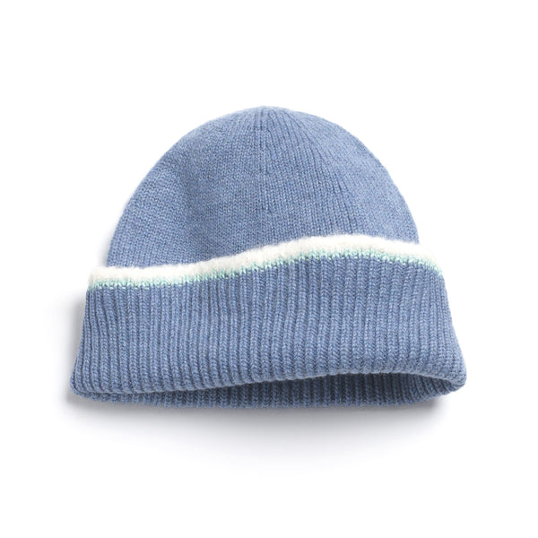 Barrie Bonnet En Cachemire Effet Shearling