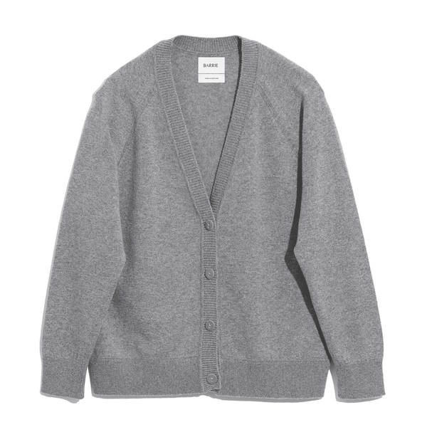 Barrie Cardigan Col V En Cachemire