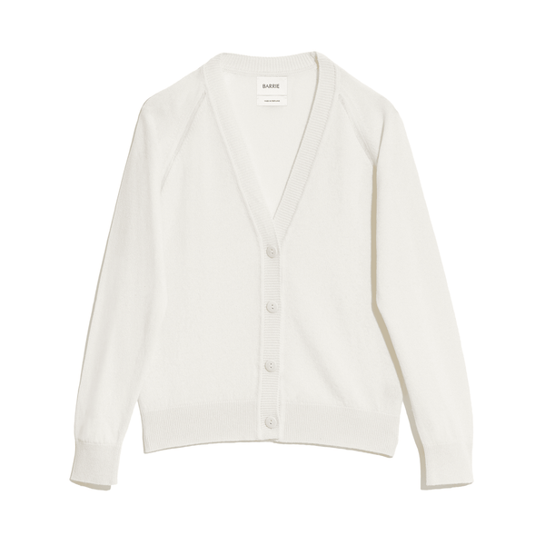 Barrie Cardigan Col V En Cachemire