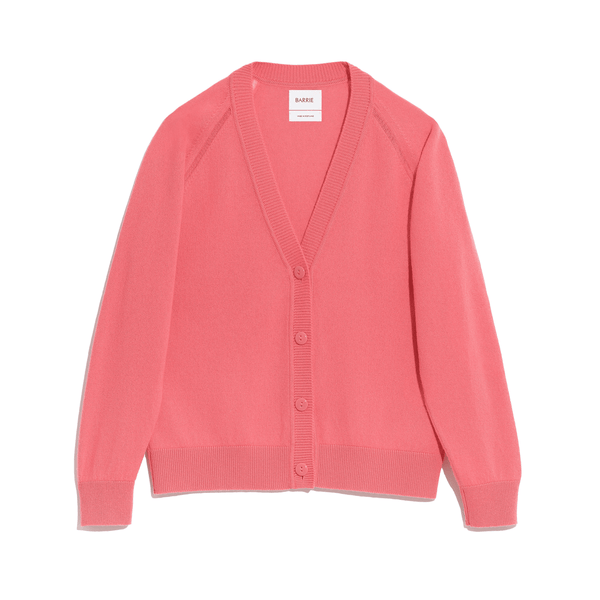 barrie Cardigan col V en cachemire