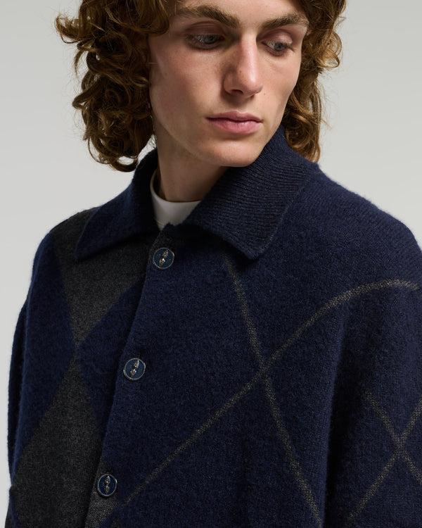 Barrie Cardigan En Cachemire à Motif Tartan