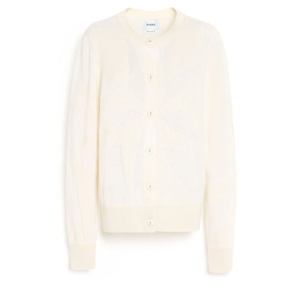 barrie Cardigan en cachemire ultra fin et coton