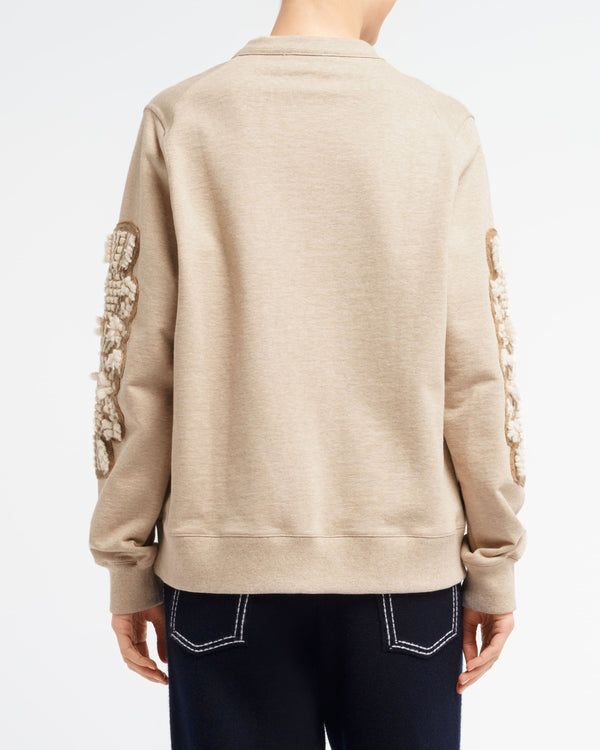 Barrie Cardigan En Coton Avec Logo B En Cachemire