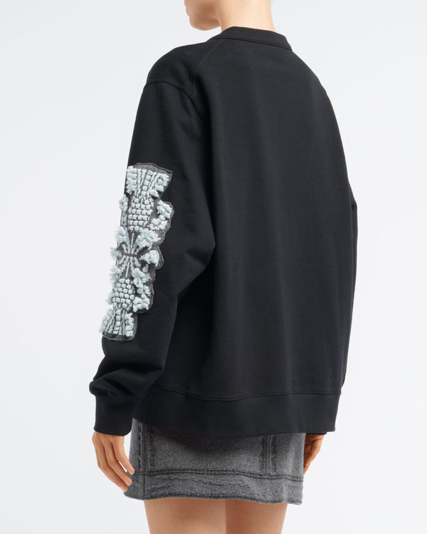 Barrie Cardigan En Coton Avec Logo B En Cachemire