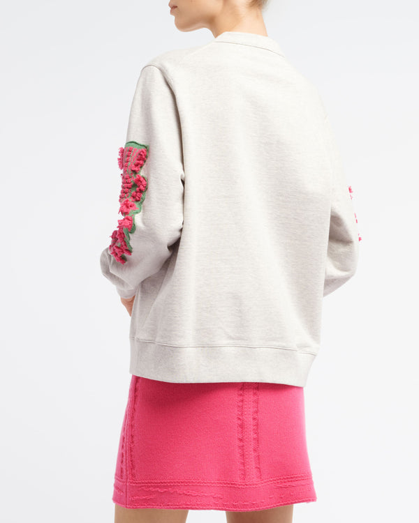 Barrie Cardigan En Coton Avec Logo B En Cachemire