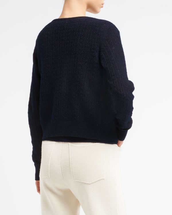 Barrie Cardigan En Dentelle Cachemire