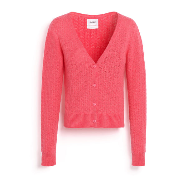 Barrie Cardigan En Dentelle Cachemire