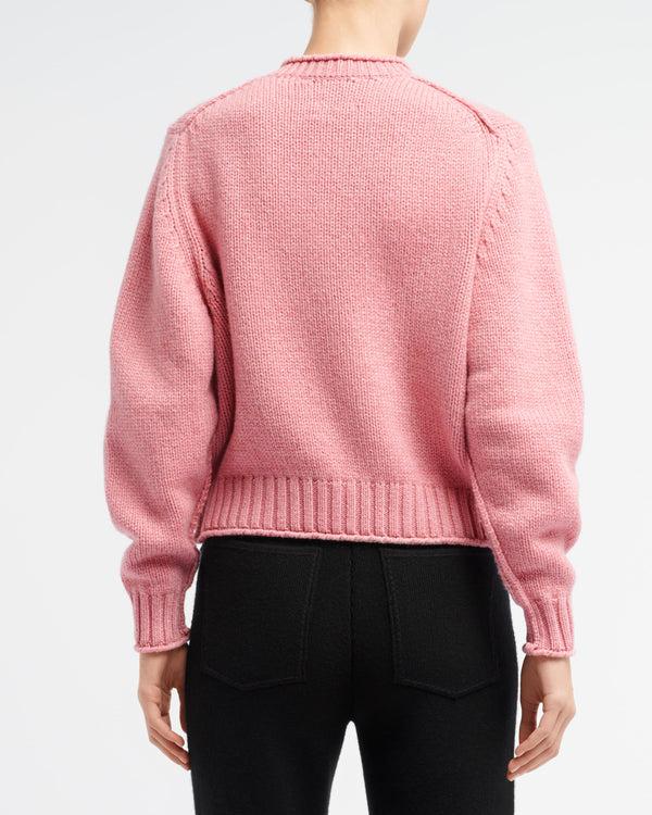 Barrie Cardigan épais En Cachemire à Boutons Dorés