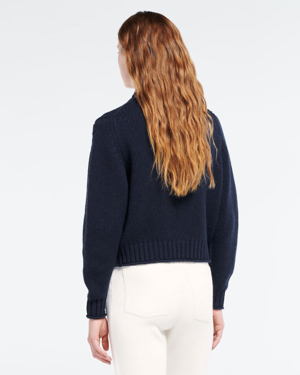 Barrie Cardigan épais En Cachemire à Boutons Dorés