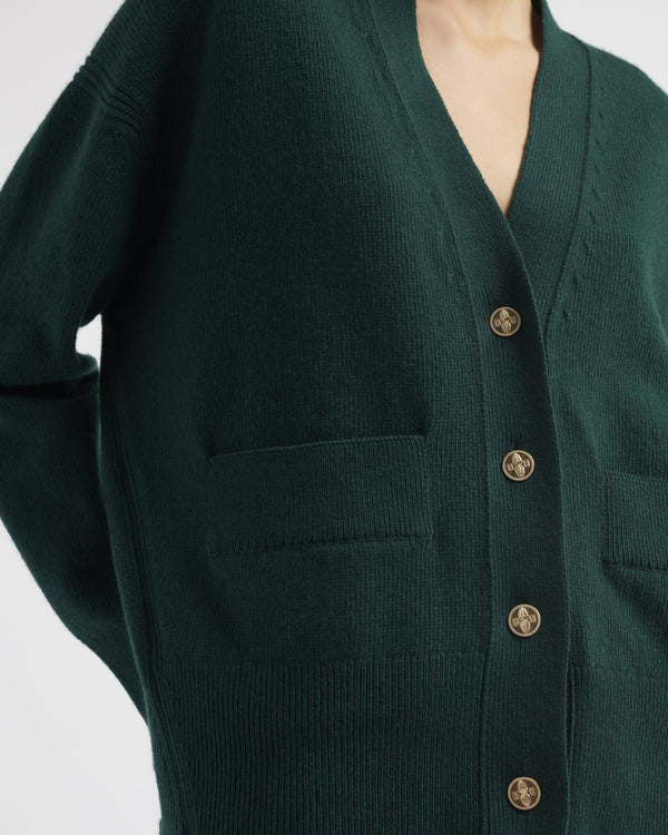 Barrie Cardigan Iconique En Cachemire