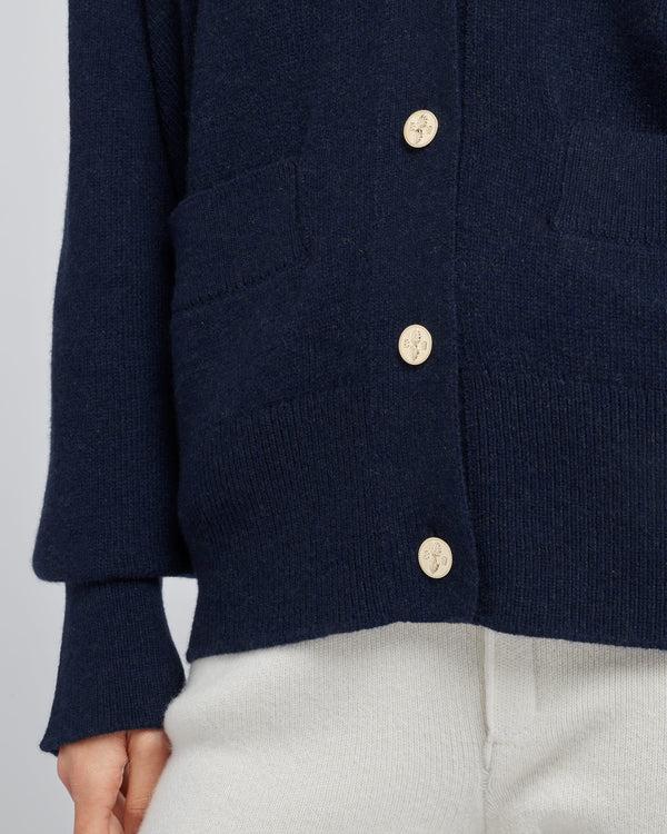 Barrie Cardigan Iconique En Cachemire