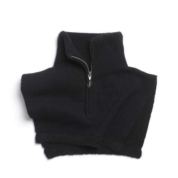 barrie Col shearling en cachemire et alpaga