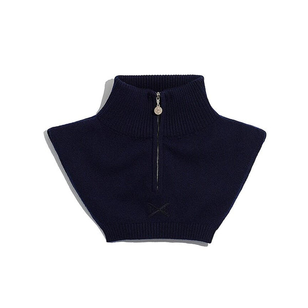 Barrie Col Zippé En Cachemire