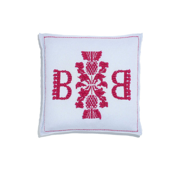 Barrie Coussin En Cachemire Logo Barrie