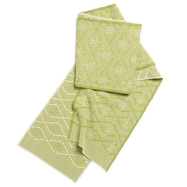 Barrie Echarpe Motif Monogramme En Cachemire