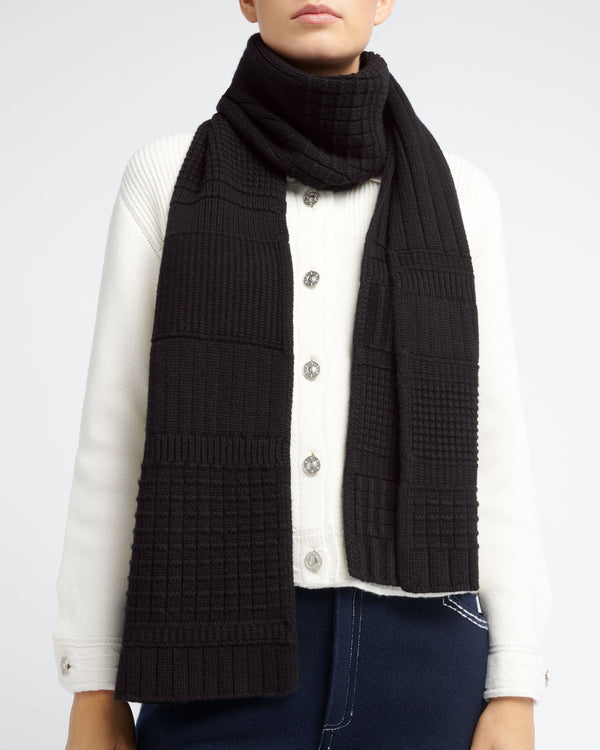 Barrie Echarpe Texturée En Cachemire
