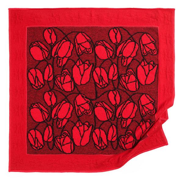 Barrie Foulard En Cachemire à Motif Fleuri