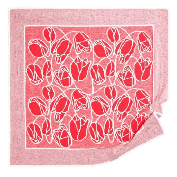 Barrie Foulard En Cachemire à Motif Fleuri