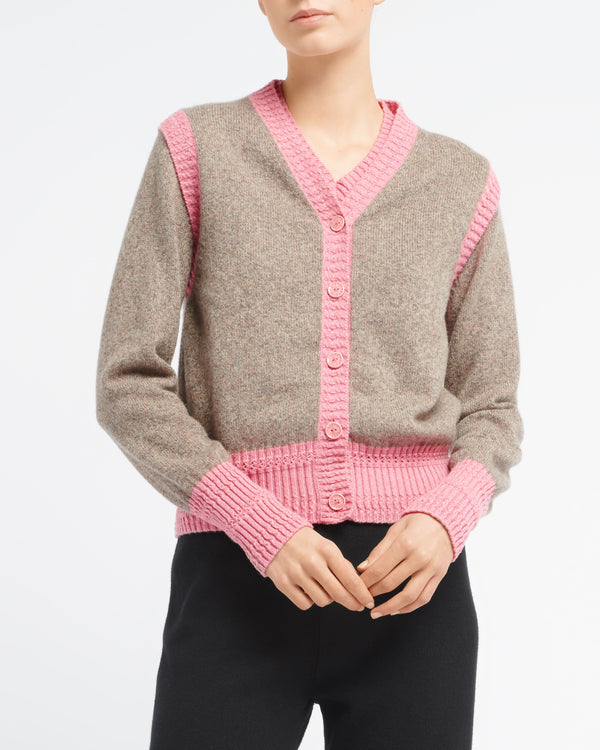 Barrie Gilet Chiné Sans Manches En Cachemire