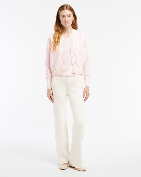 Barrie Gilet Chiné Sans Manches En Cachemire