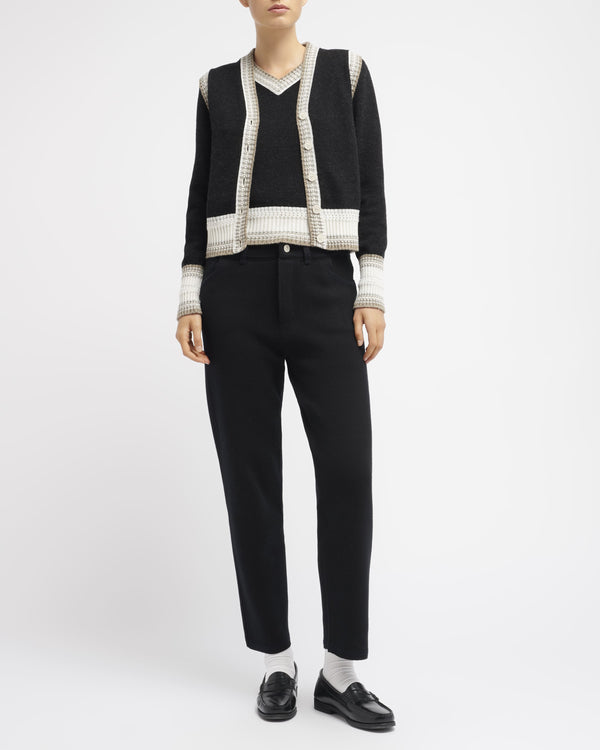 Barrie Gilet Chiné Sans Manches En Cachemire