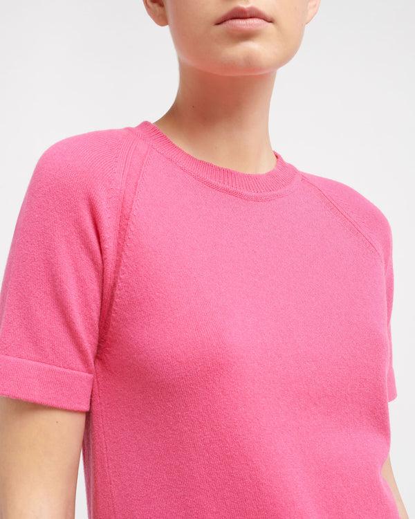 Barrie Haut à Manches Courtes En Cachemire