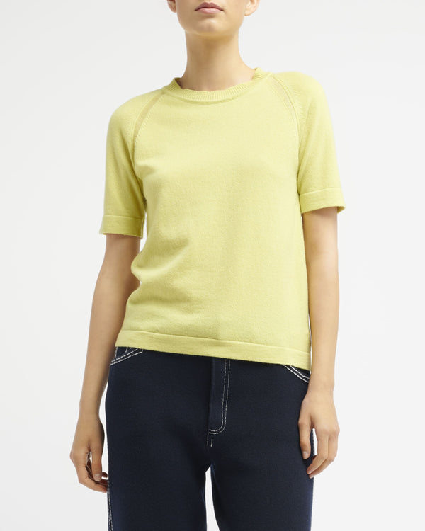 Barrie Haut à Manches Courtes En Cachemire