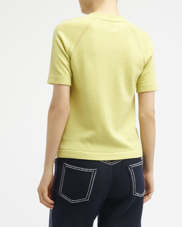 Barrie Haut à Manches Courtes En Cachemire