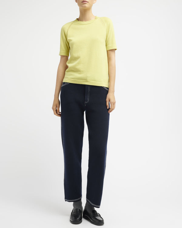 Barrie Haut à Manches Courtes En Cachemire