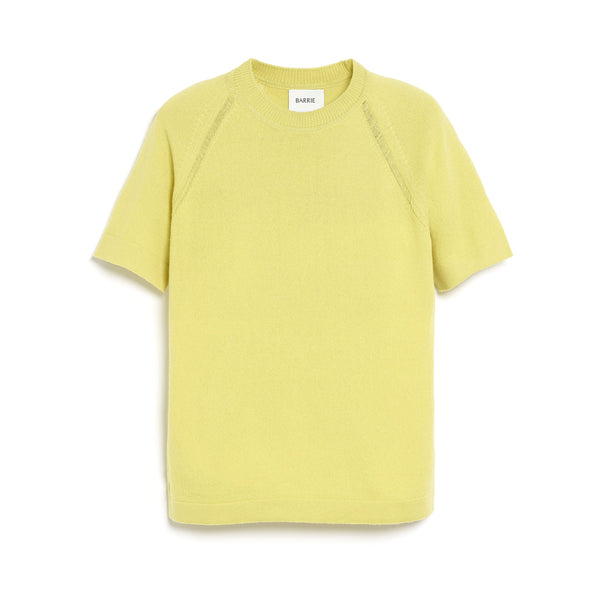 barrie Haut à manches courtes en cachemire