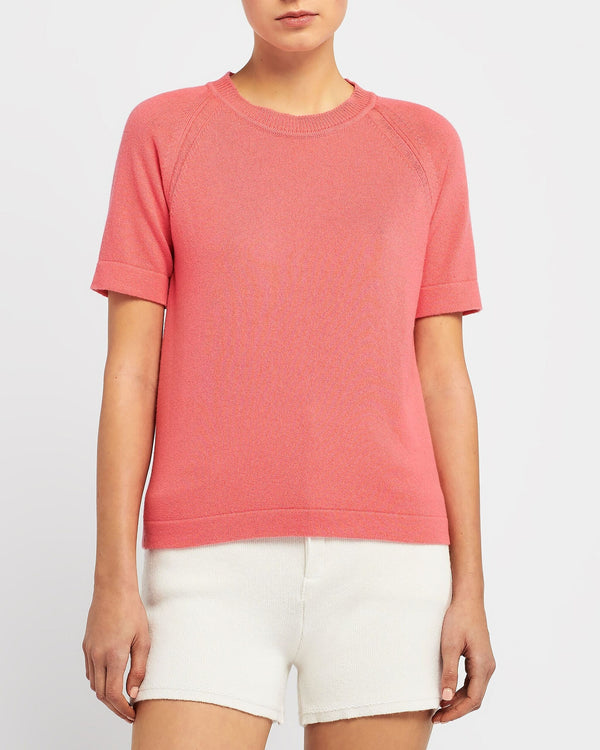 Barrie Haut à Manches Courtes En Cachemire