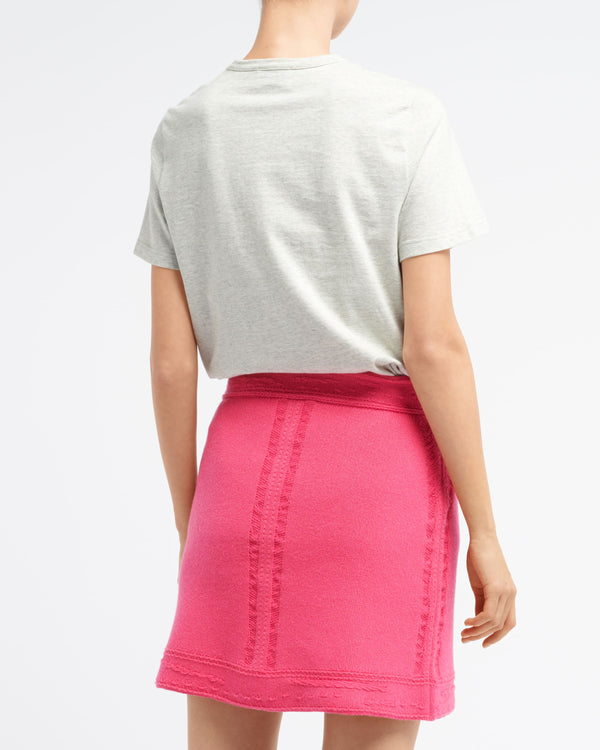 Barrie Jupe Denim En Cachemire Et Coton