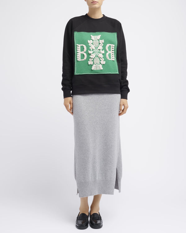 Barrie Jupe Mi-longue En Cachemire