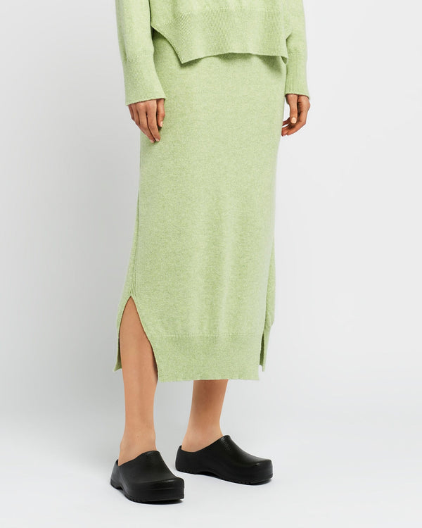 Barrie Jupe Mi-longue En Cachemire