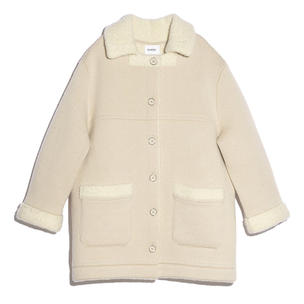 barrie Manteau caban en cachemire et alpaga