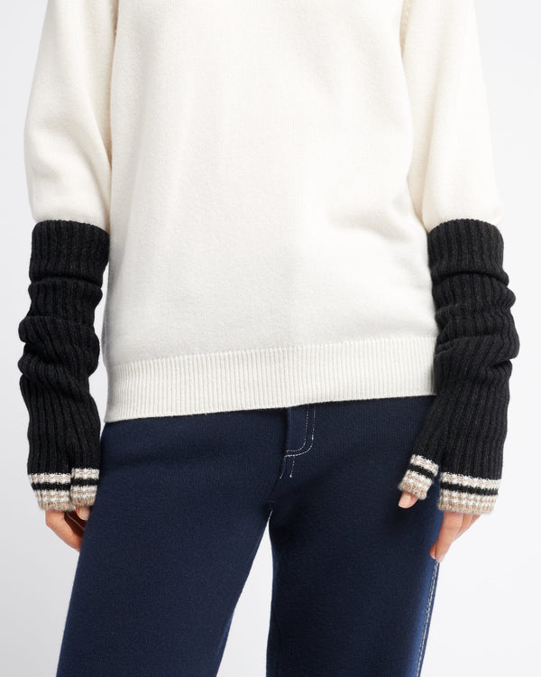 Barrie Mitaines Chinées En Cachemire