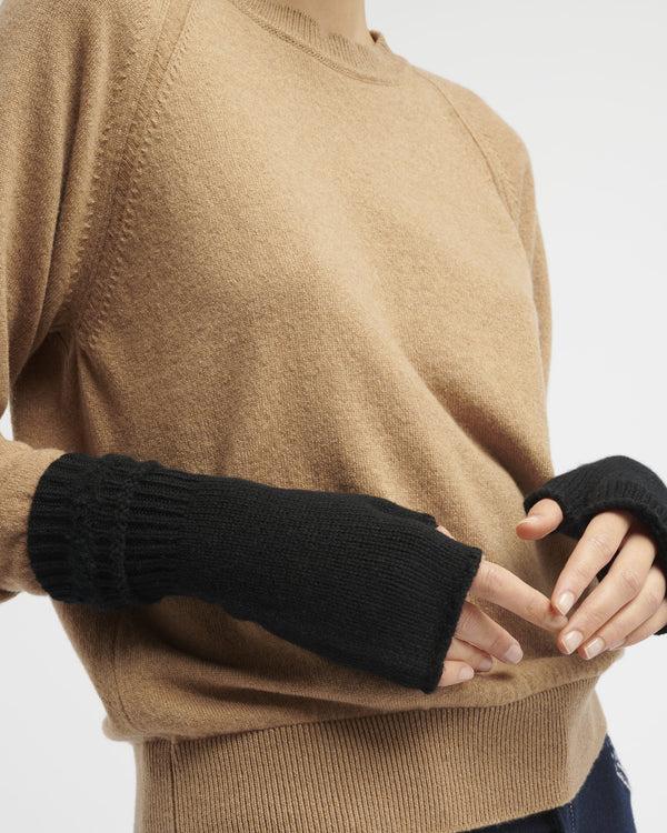 Barrie Mitaines En Cachemire Effet Shearling