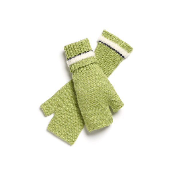 Barrie Mitaines En Cachemire Effet Shearling