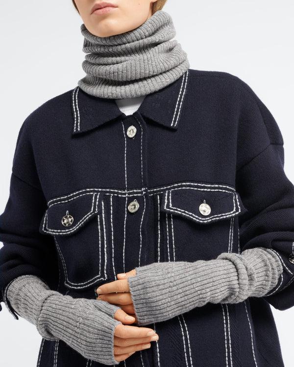 Barrie Mitaines Longues En Cachemire