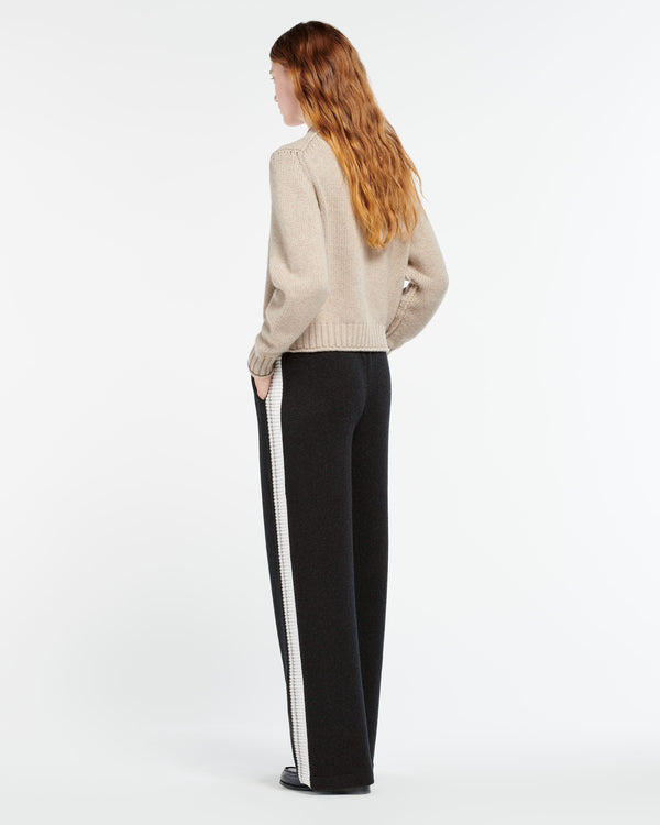 Barrie Pantalon Chiné En Cachemire