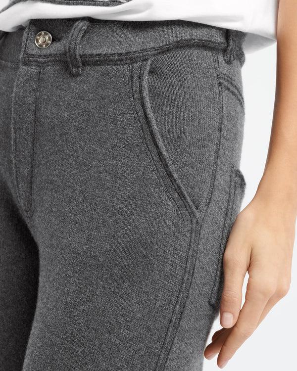 Barrie Pantalon Denim Cargo En Cachemire Et Coton