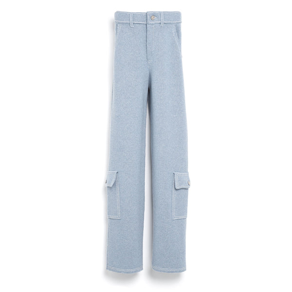 Barrie Pantalon Denim Cargo En Cachemire Et Coton