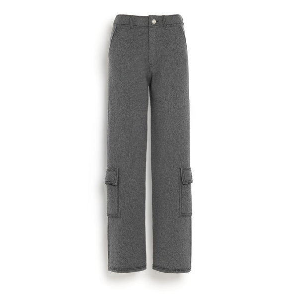 barrie Pantalon Denim cargo en cachemire et coton