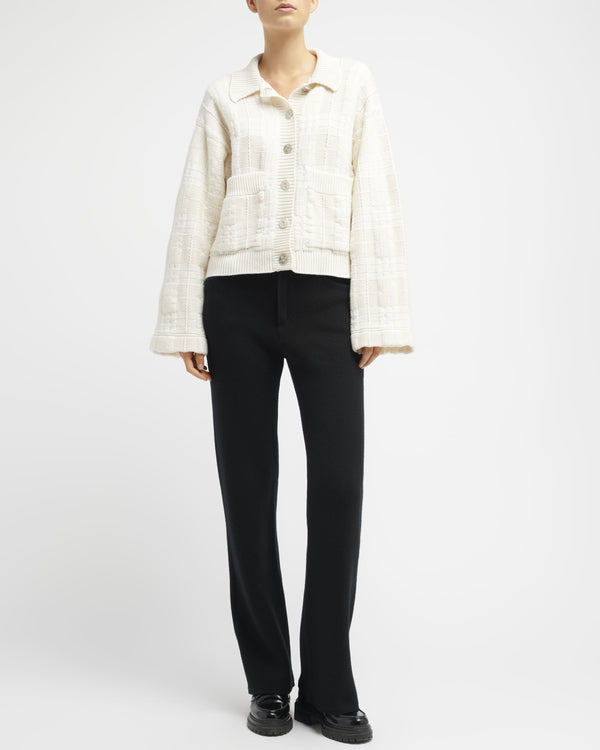 Barrie Pantalon Denim En Cachemire Et Coton