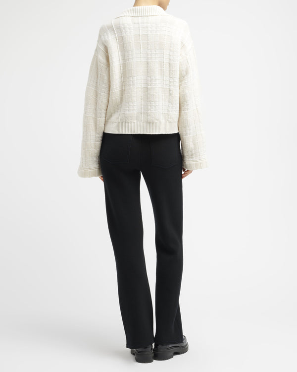 Barrie Pantalon Denim En Cachemire Et Coton