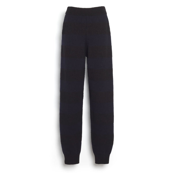 Barrie Pantalon En Cachemire Rayé