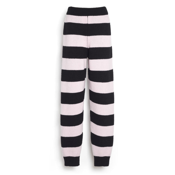 Barrie Pantalon En Cachemire Rayé