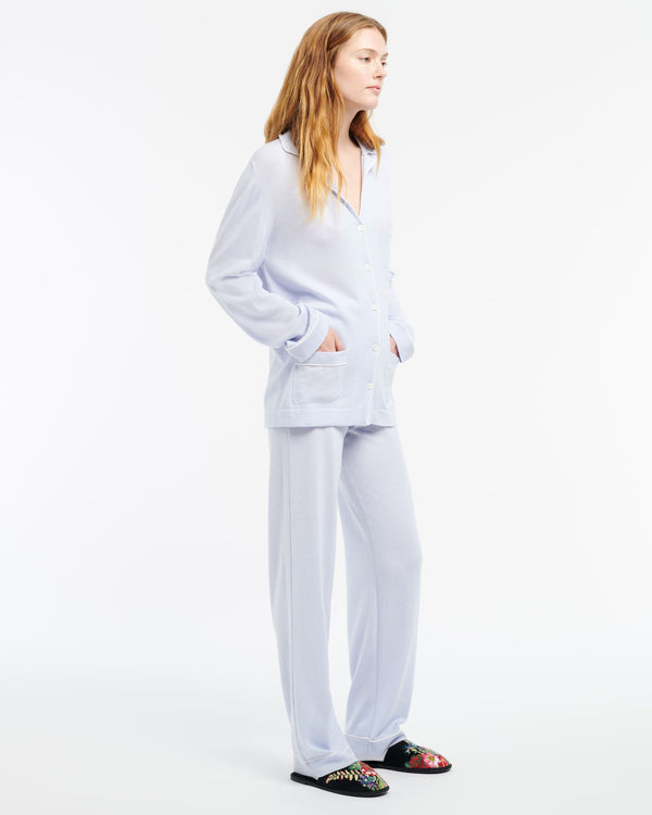 Barrie Pantalon Ultra Fin En Cachemire Et Soie