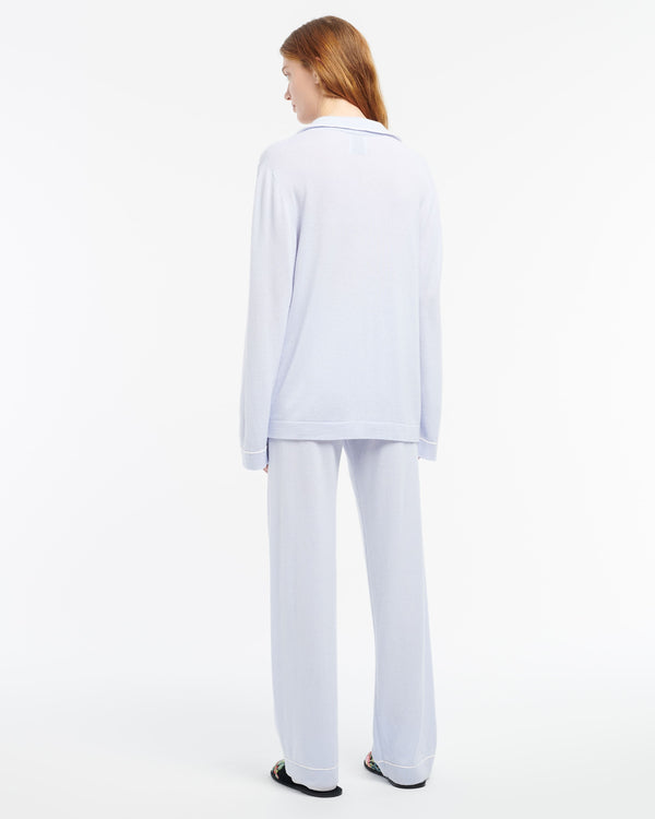 Barrie Pantalon Ultra Fin En Cachemire Et Soie